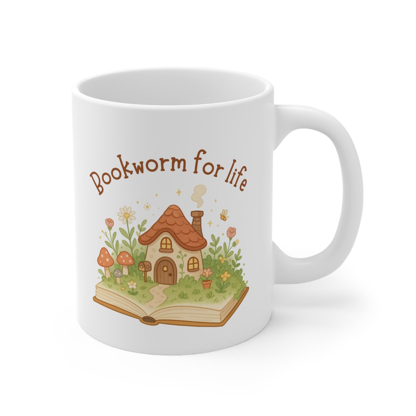 Bookworm For Life 11oz Ceramic Mug