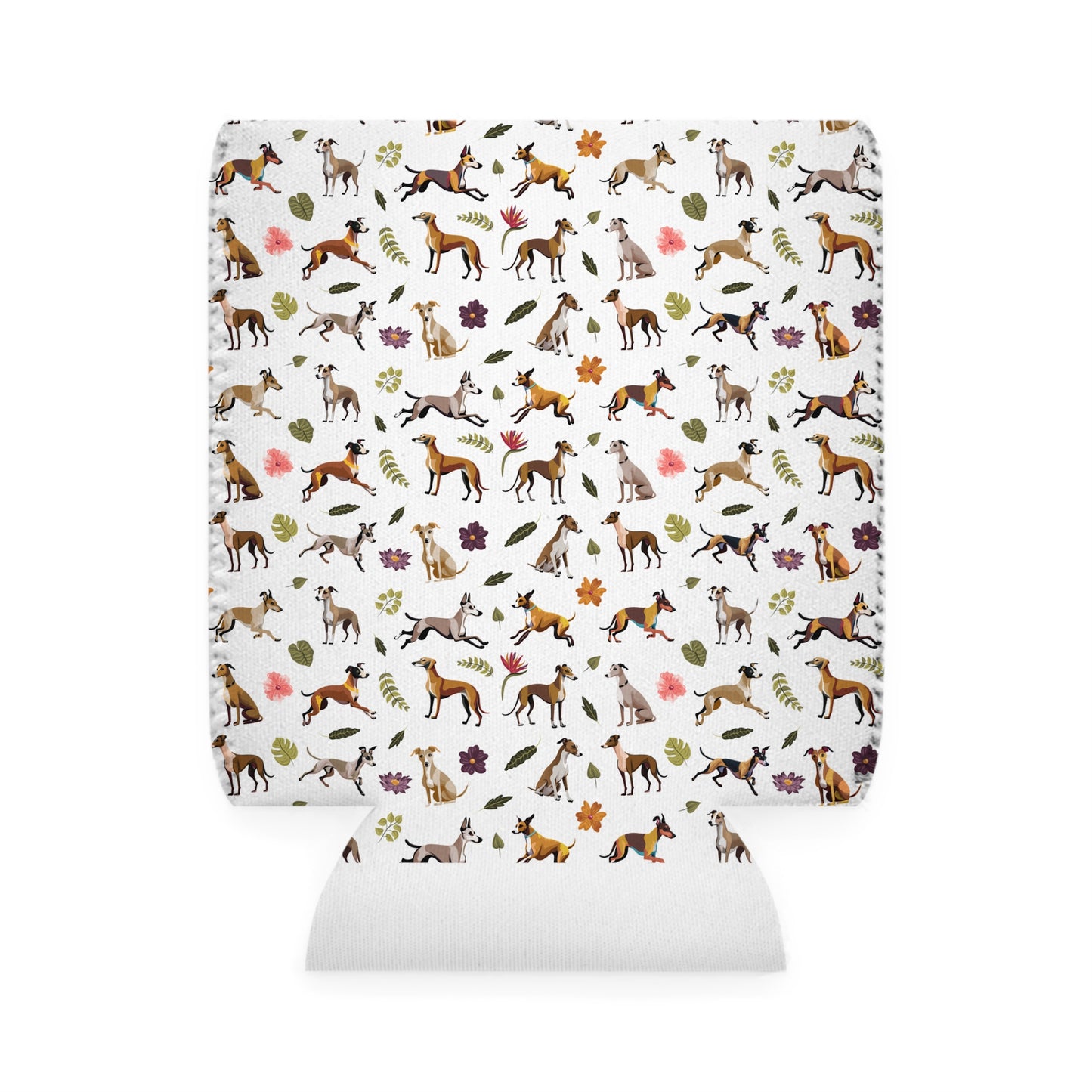 Whippet Dog Pet Print Can Cooler Sleeve