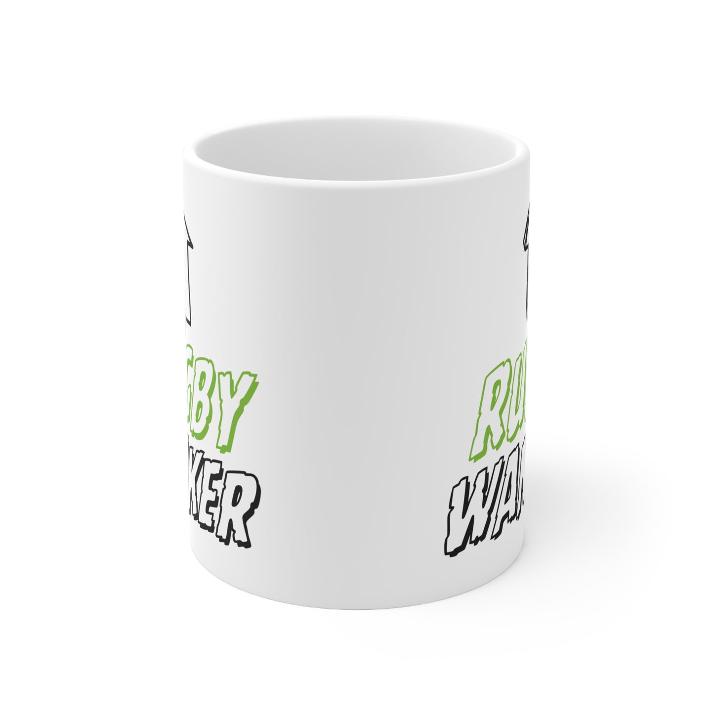 Rugby Wanker Quote 11oz Ceramic Mug