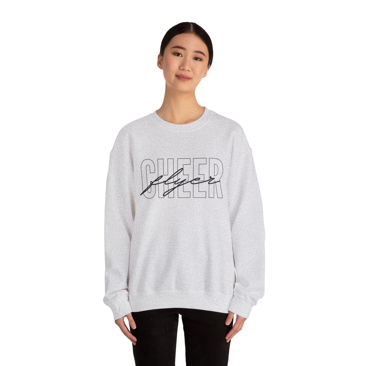 Cheer Flyer Sweatshirt and T-Shirt for Cheerleaders