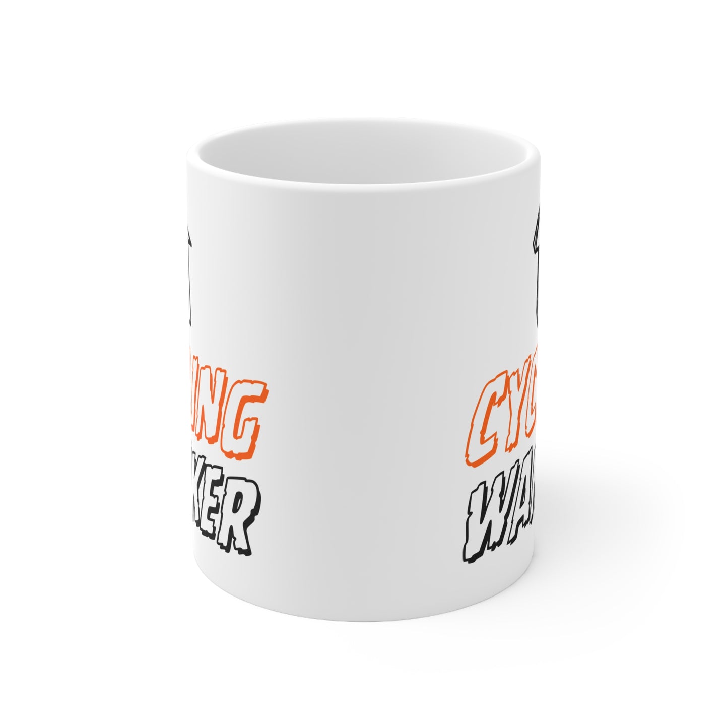 Cycling Wanker Quote 11oz Ceramic Mug