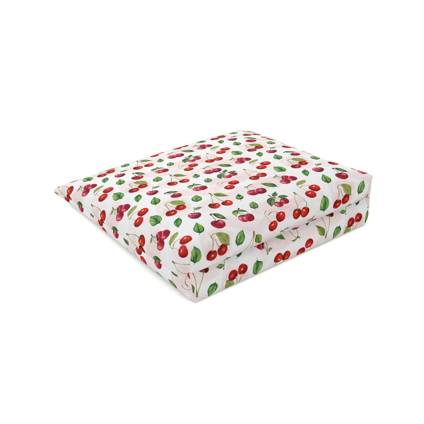 Cherry Print Cotton Cosmetic Bag/Makeup Travel Pouch