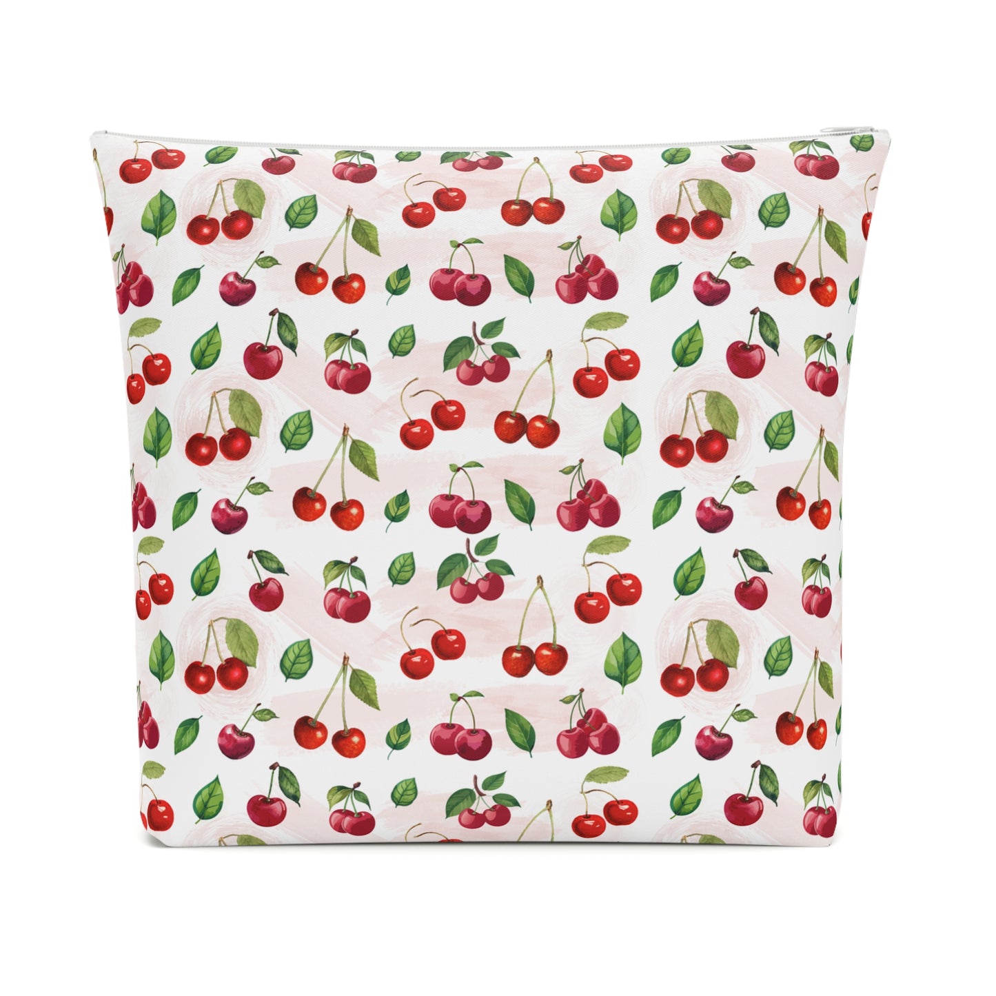 Cherry Print Cotton Cosmetic Bag/Makeup Travel Pouch