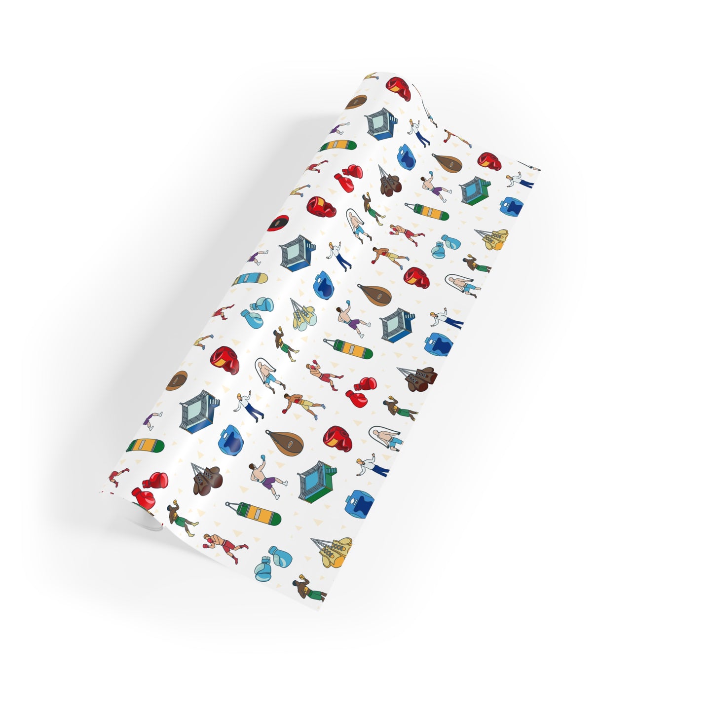 Boxing Print Gift Wrapping Paper Roll