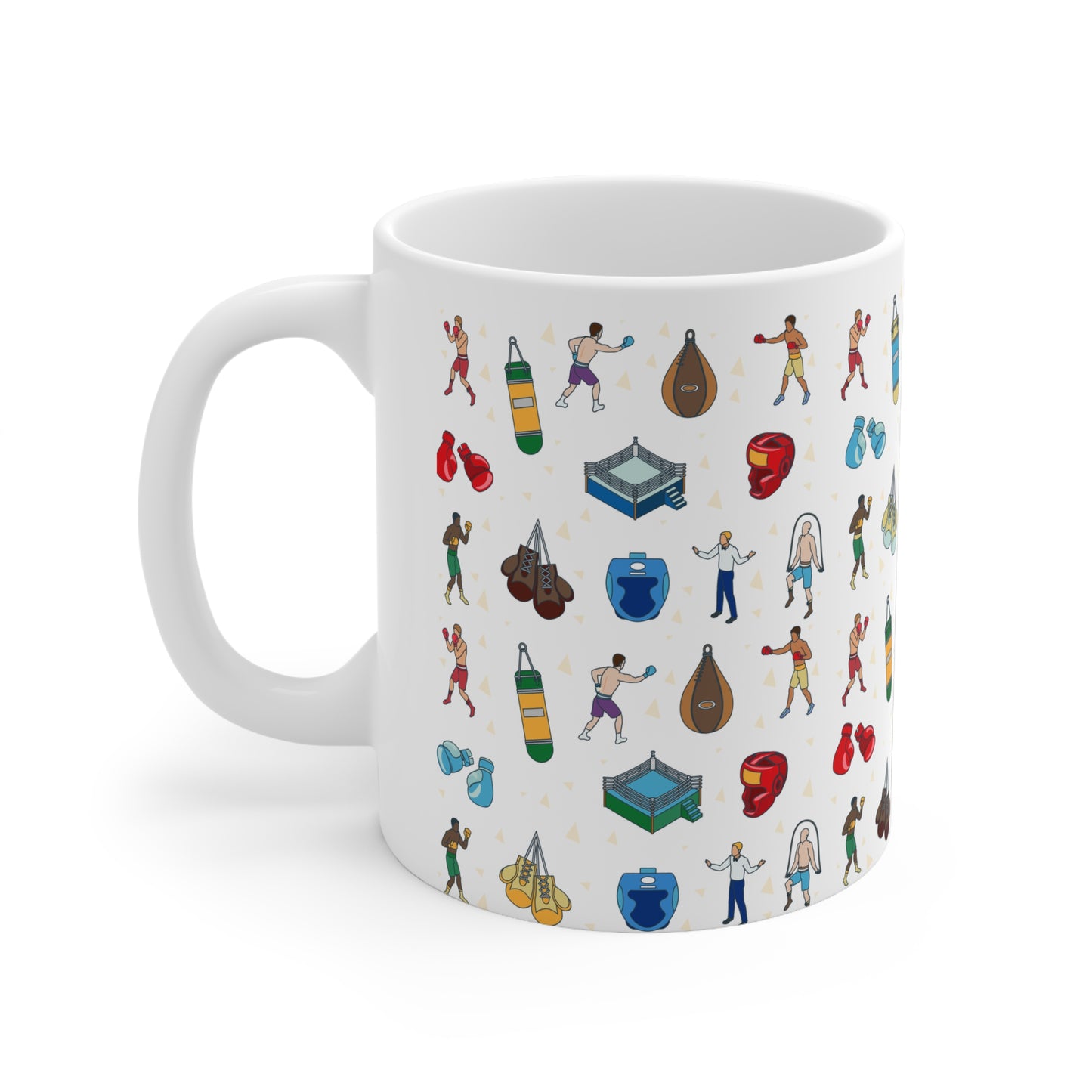 Boxing Inspired Print 11oz Ceramic Mug