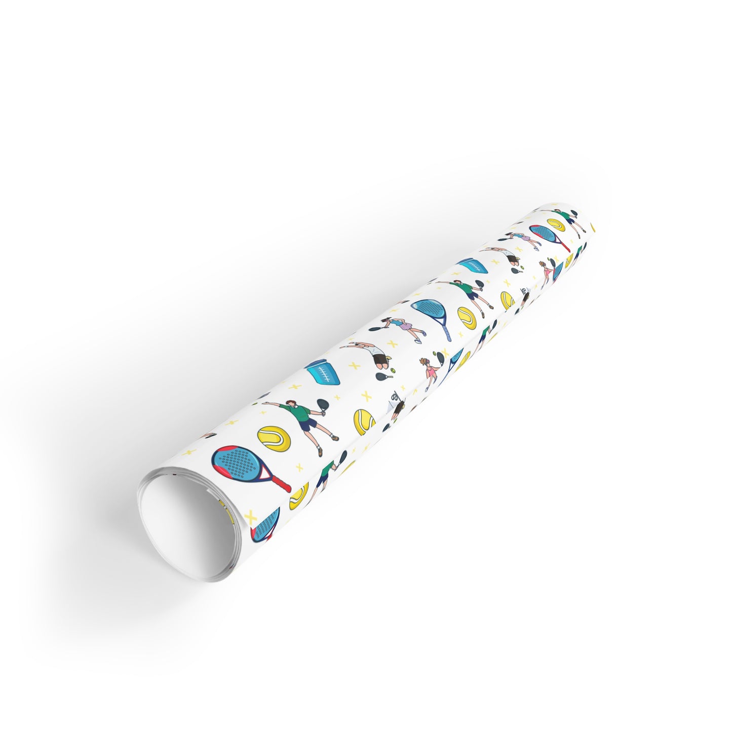 Padel Print Gift Wrapping Paper Roll