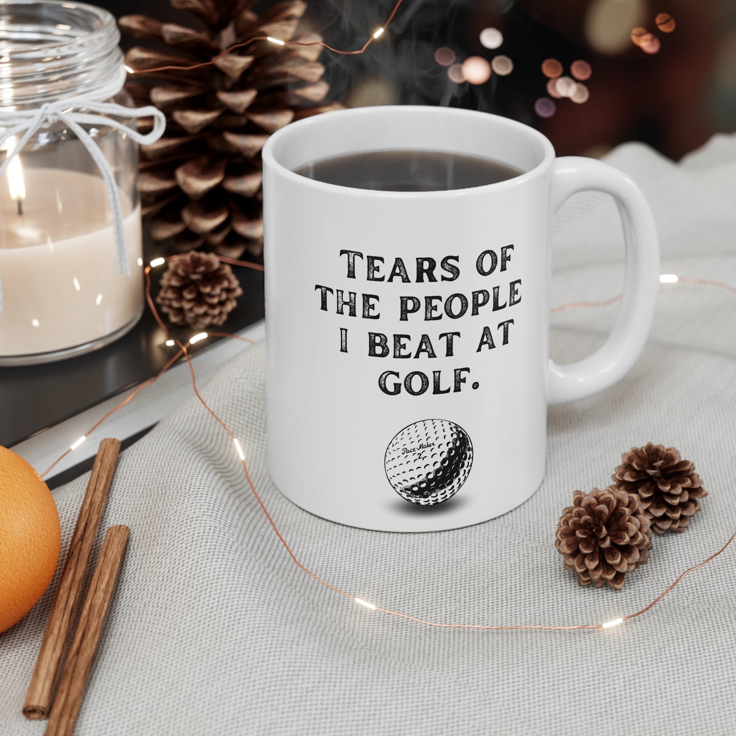 "Tears of the People I Beat at Golf" Funny Golf Player Mug