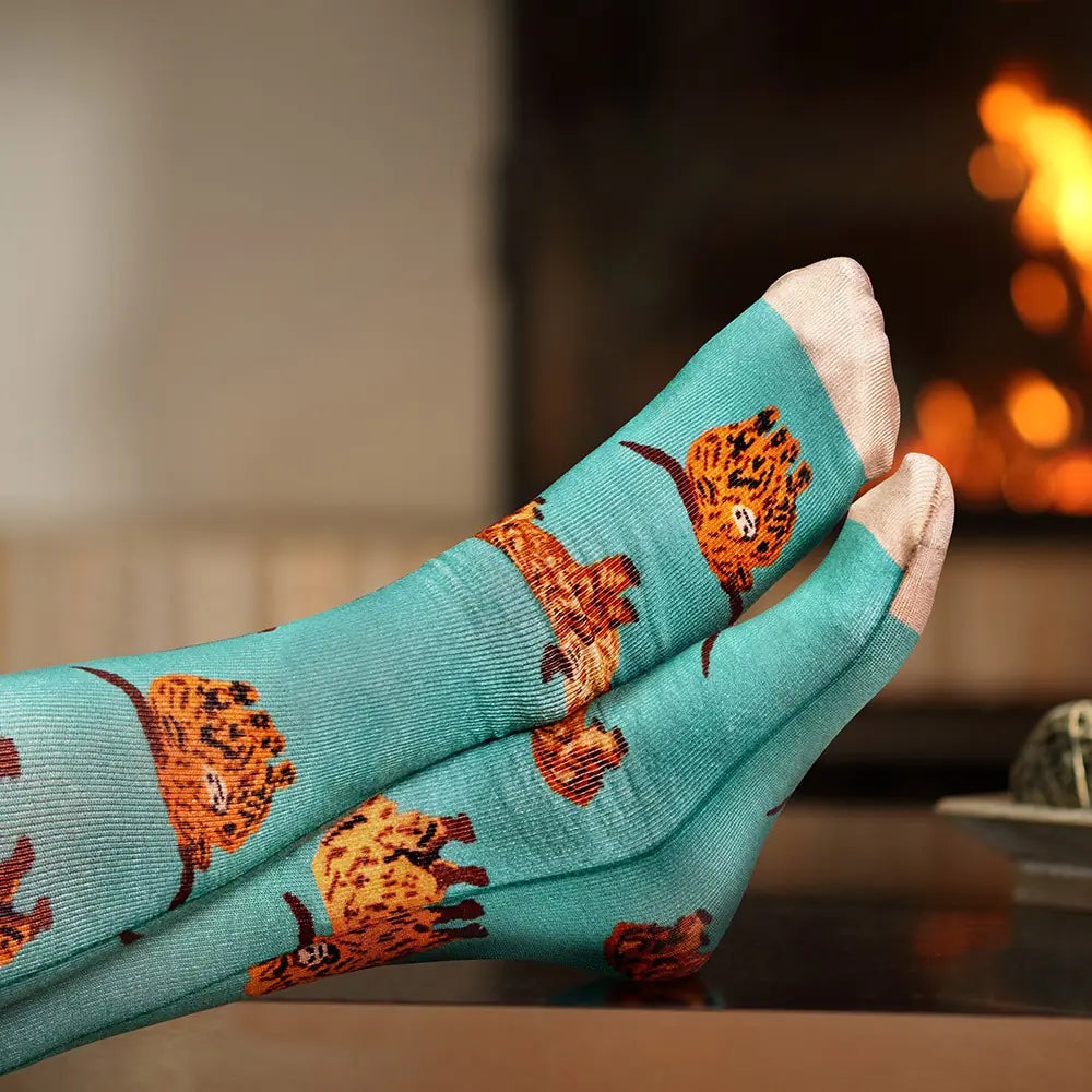 Highland Cow Socks