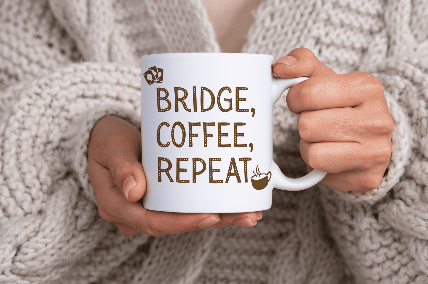 Coffee Bridge Repeat 11oz Ceramic Mug
