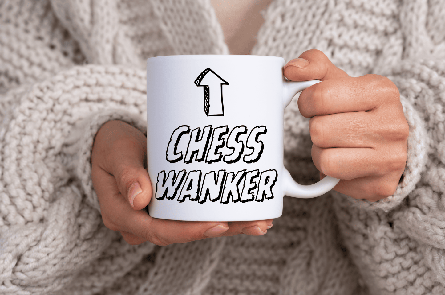 Chess Wanker Quote 11oz Ceramic Mug