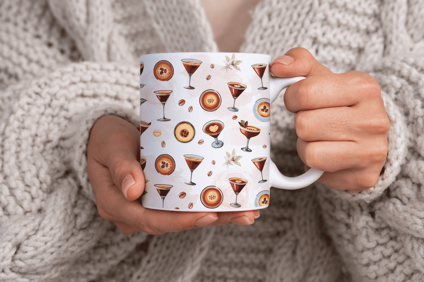 Espresso Martini Print 11oz Ceramic Mug