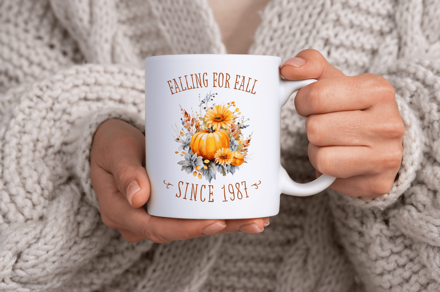 Falling for Fall Custom Year 11oz Ceramic Mug