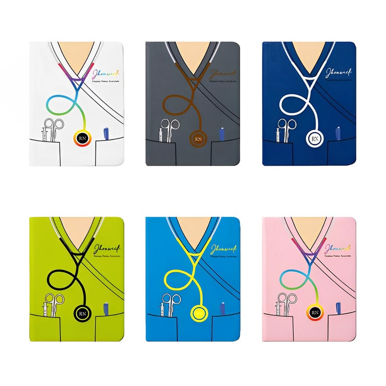 Pocket Size Medical Notebook with Custom Name