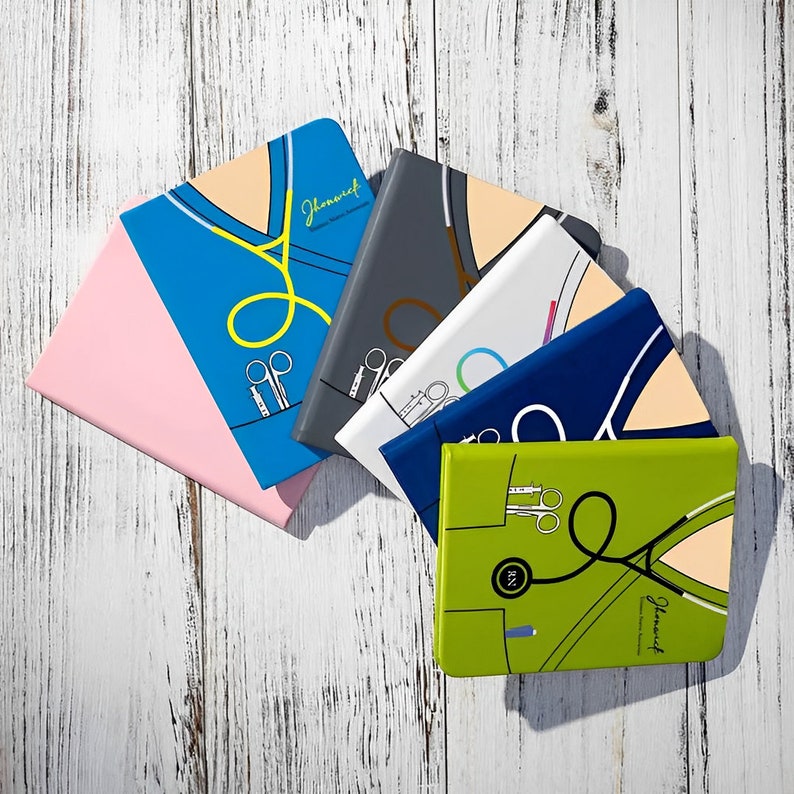 Pocket Size Medical Notebook with Custom Name