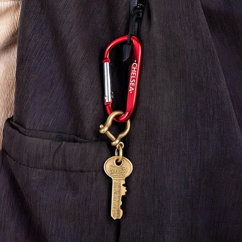 Aluminum Carabiner with Custom Name Engraved