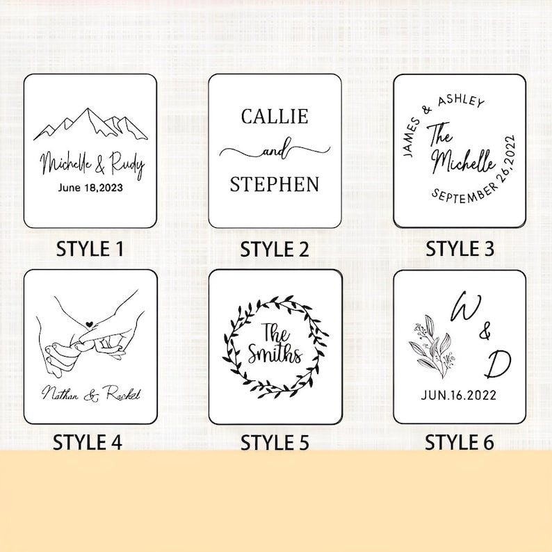 Custom Name Three Rings Box