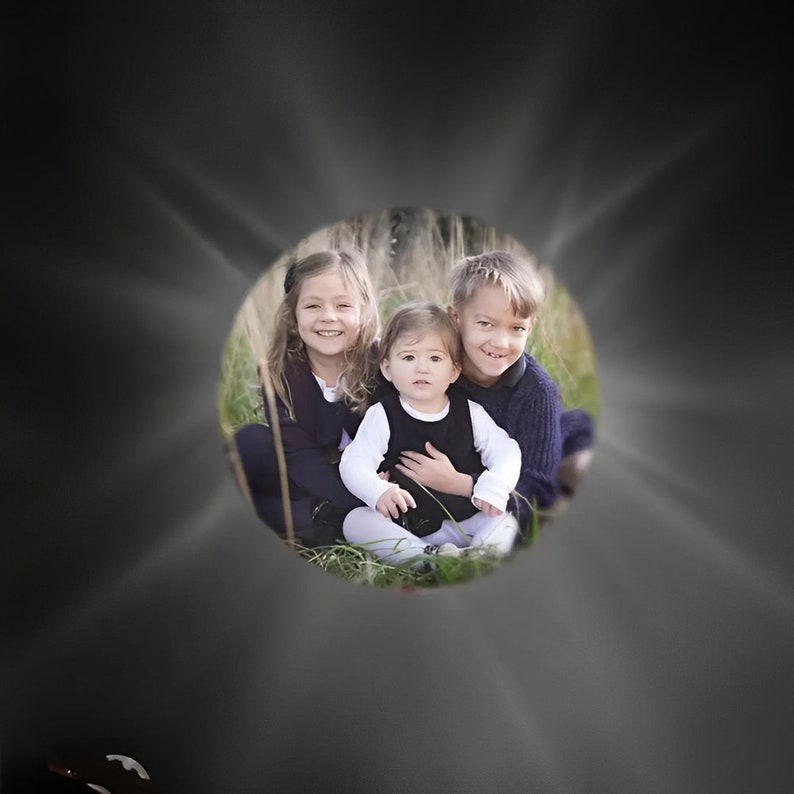 Personalized Photo Camera Projection Necklace