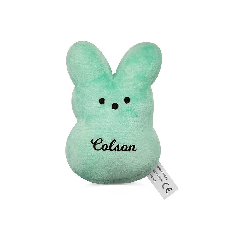 Personalized Name Easter Peep Plush Doll