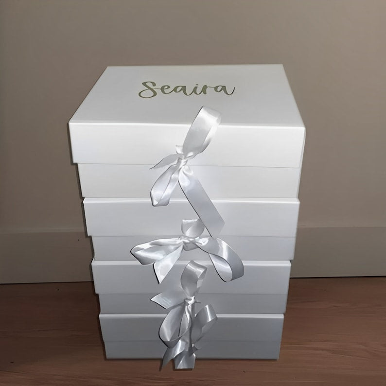 Custom Name Bridesmaid Gift Box