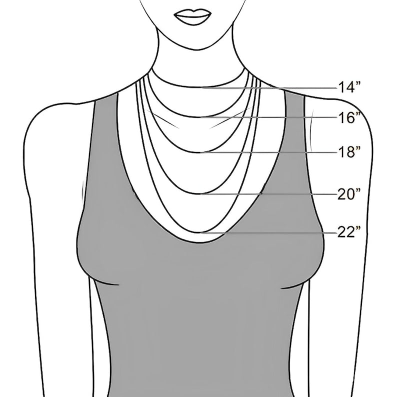 Animal Line Drawing Necklace with Custom Name
