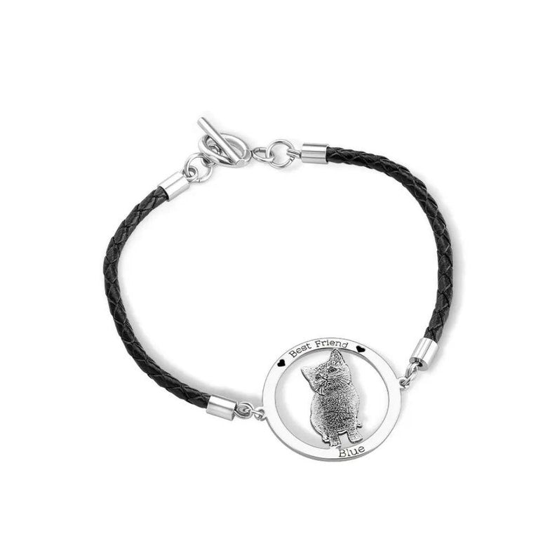 Personalized Pet Portrait Bracelet