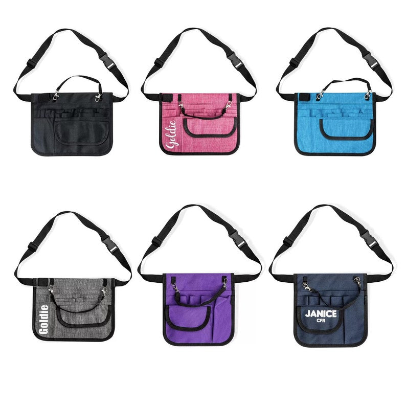 Custom Name Nurse Ward Organizer Bag