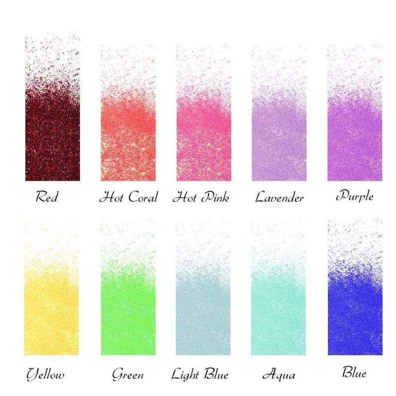 Personalized Paw Print Epoxy Glitter Pen