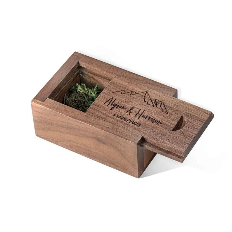 Personalized Wooden Ring Box
