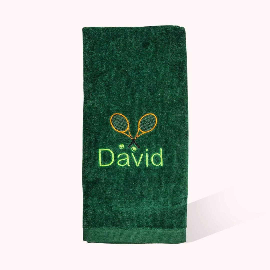 Customized Tennis Towel with Name