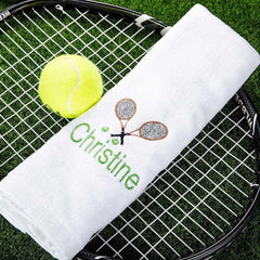 Personalisiertes Tennishandtuch mit Namen
