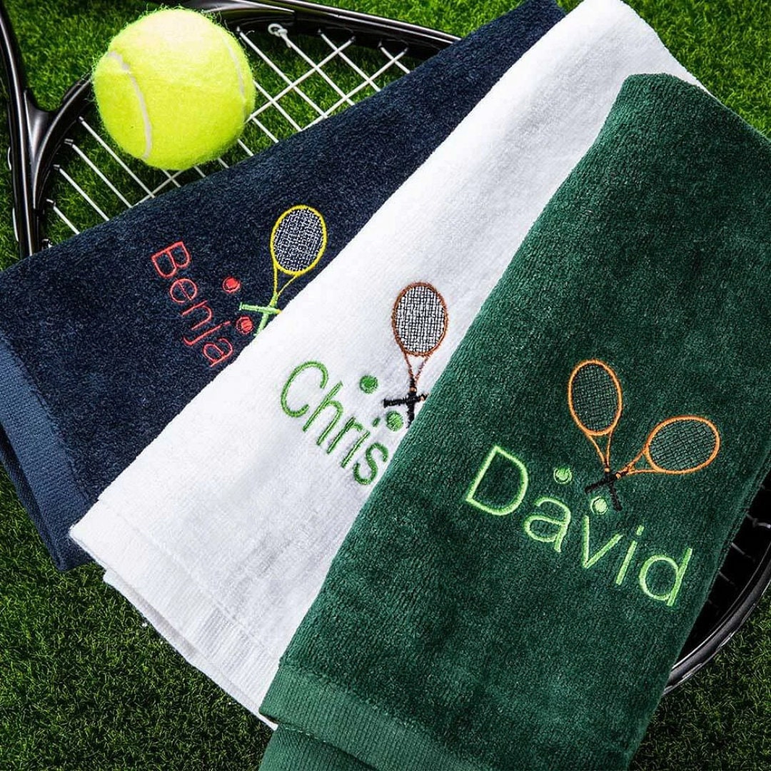 Customized Tennis Towel with Name
