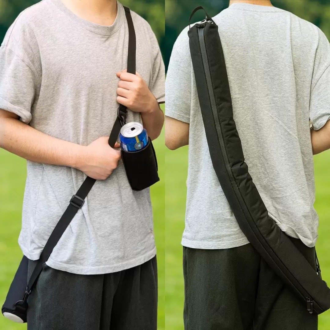 Golf Beer Can Bag with Custom Text
