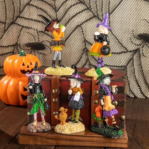 Halloween Decorative Witch Statue