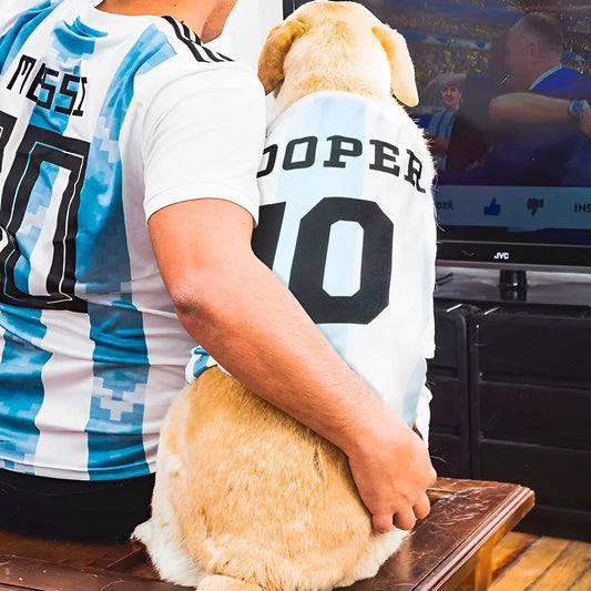 Pet Sport Jersey with Custom Name and Number