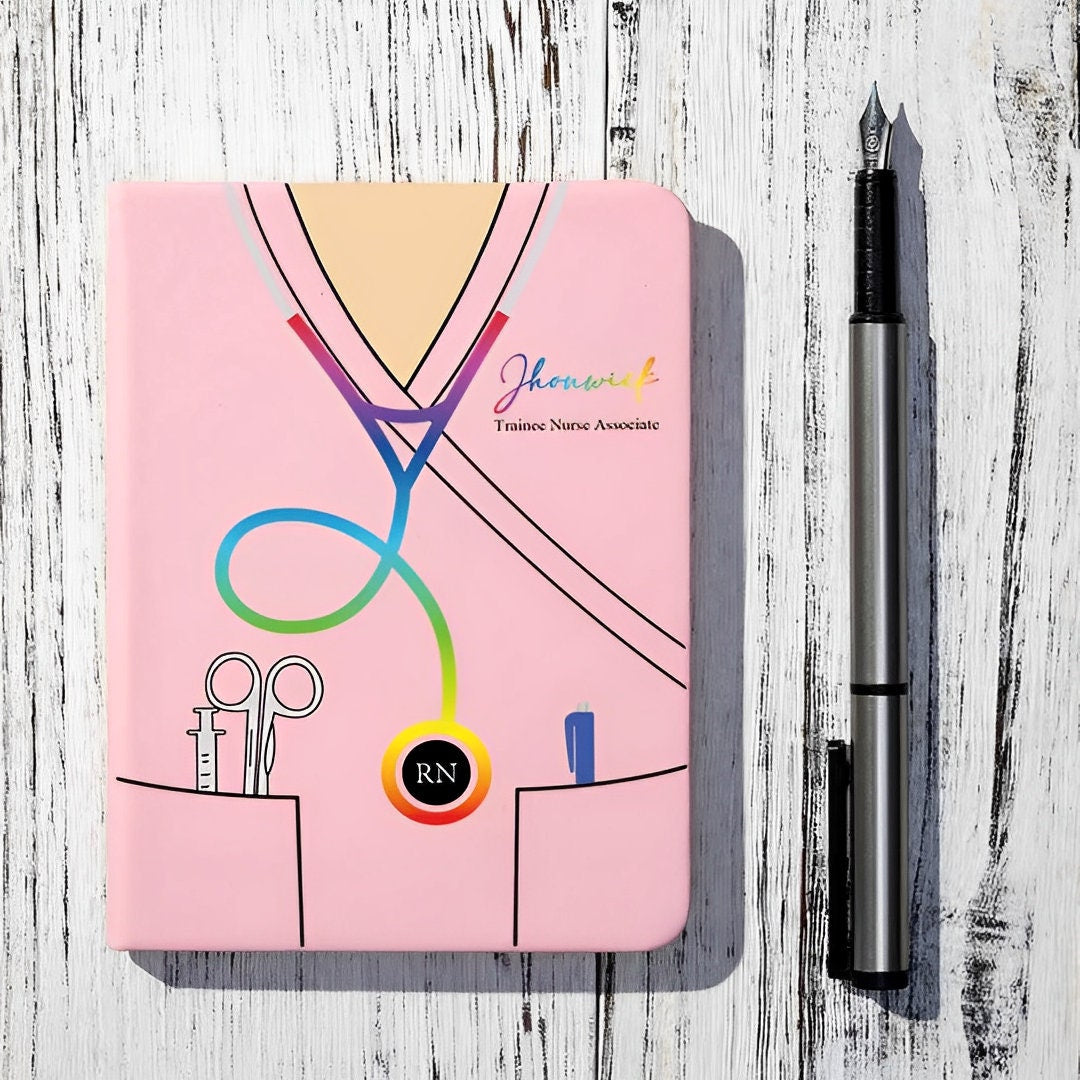 Pocket Size Medical Notebook with Custom Name