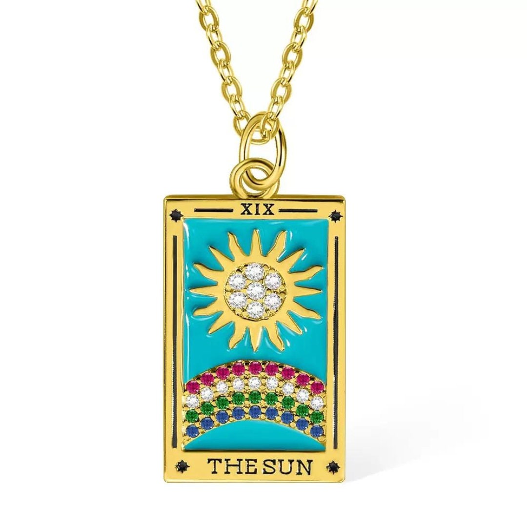 Tarot Card Necklace