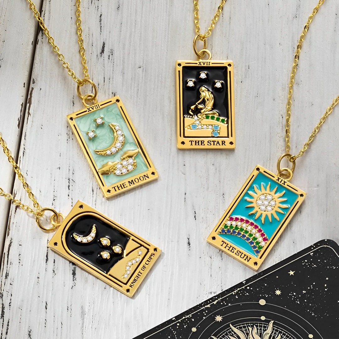 Tarot Card Necklace