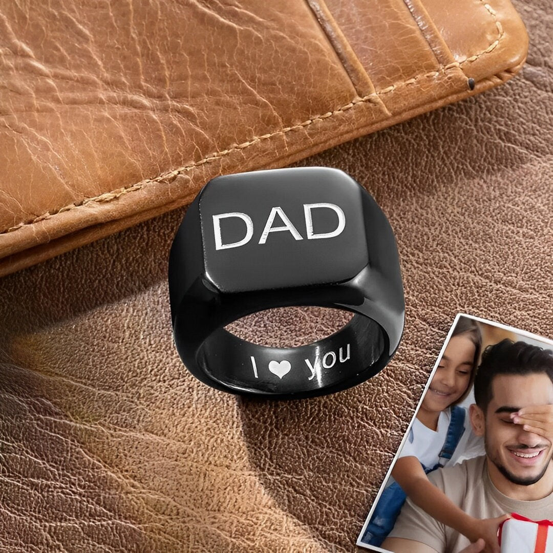 Personalized Promise Ring for Men