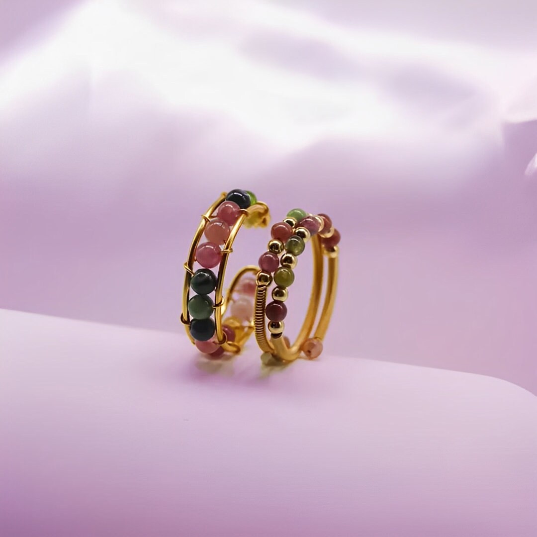 Tourmaline Fidget Ring