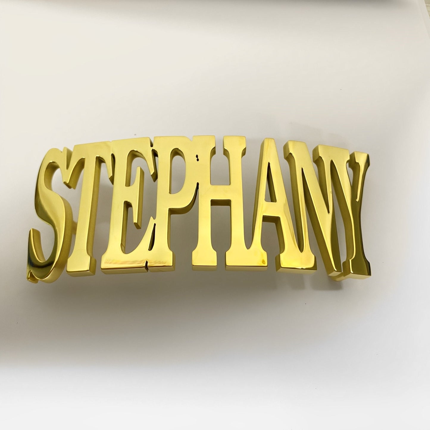 Customized Name Belt Buckle with Optional Belt