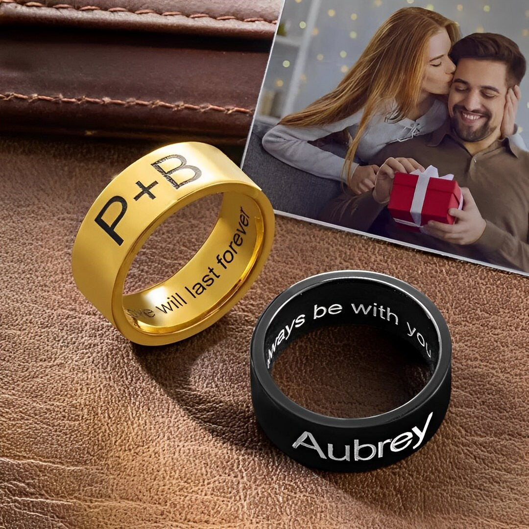 Personalized Promise Ring for Men