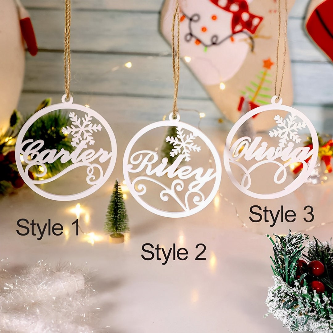 Personalized Christmas Embroidered Family Stockings