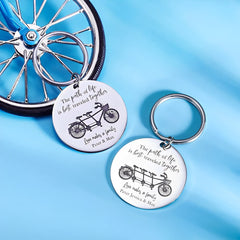 Personalisierter Fahrrad-Schlüsselanhänger für die ganze Familie