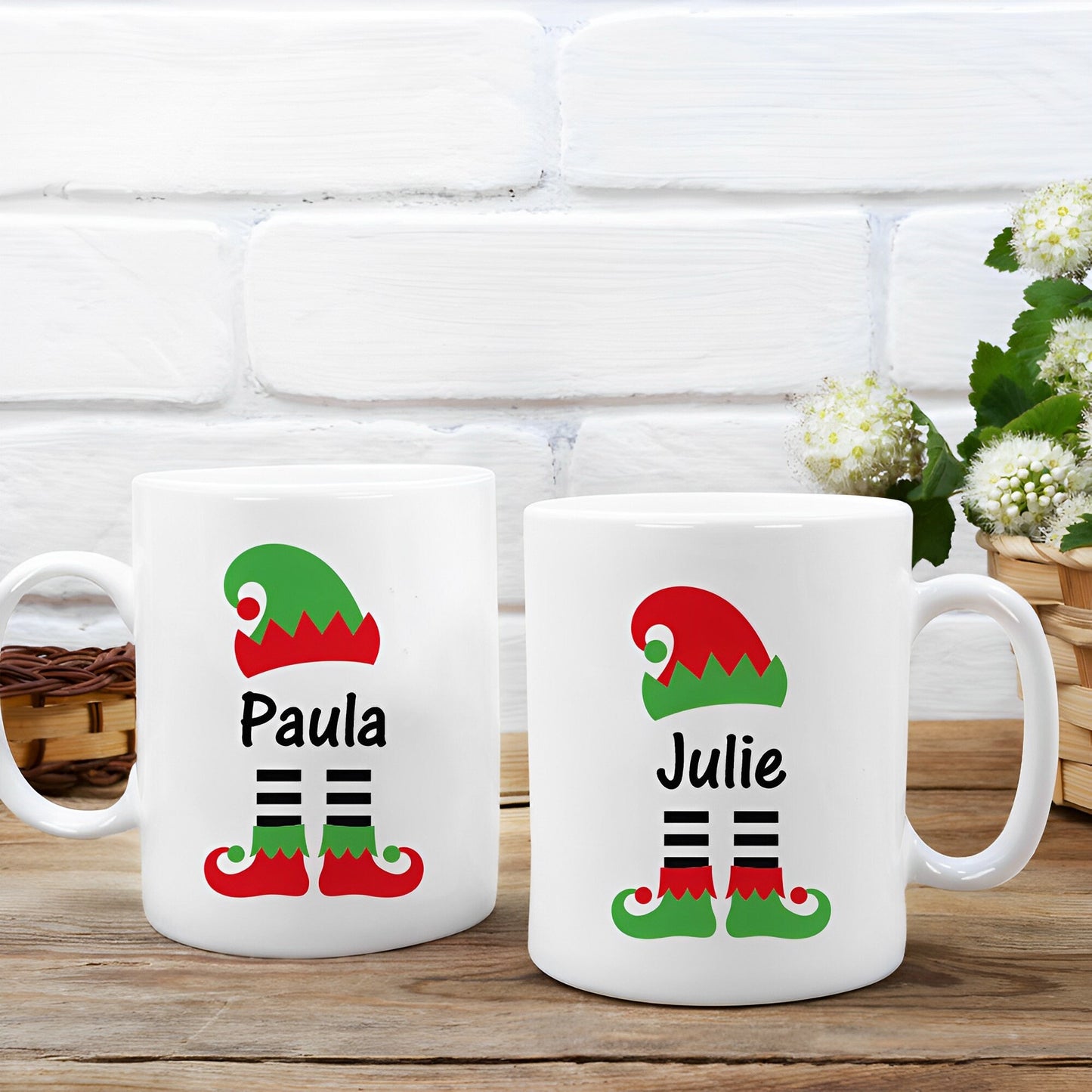 Personalized Christmas Name Mug
