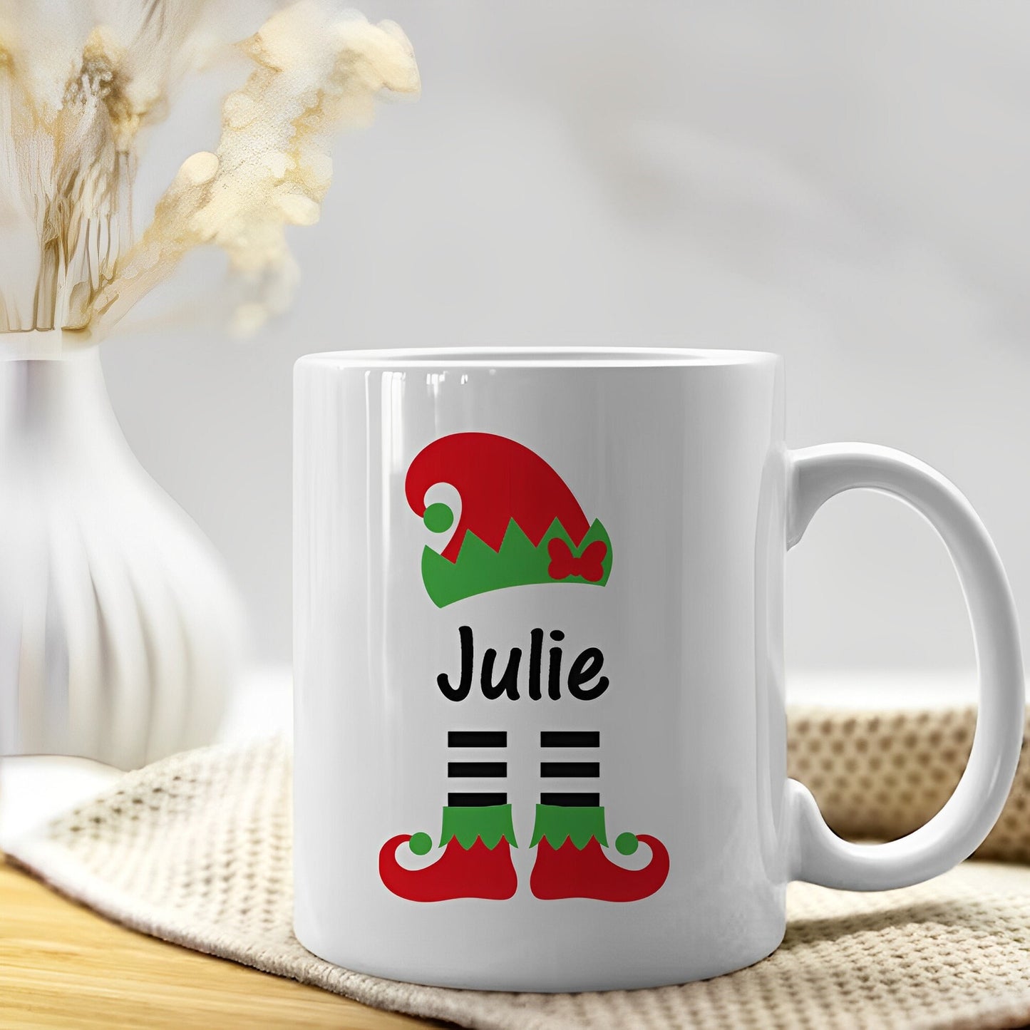 Personalized Christmas Name Mug