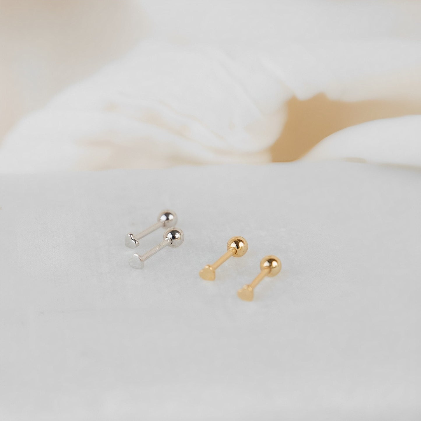 Mini Heart Earrings