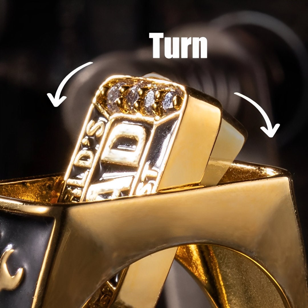 Personalized Championship Ring for Dad
