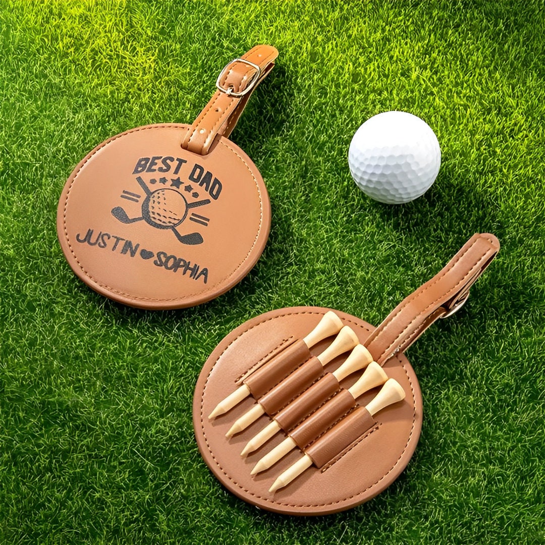 Personalized Golf Tee Holder