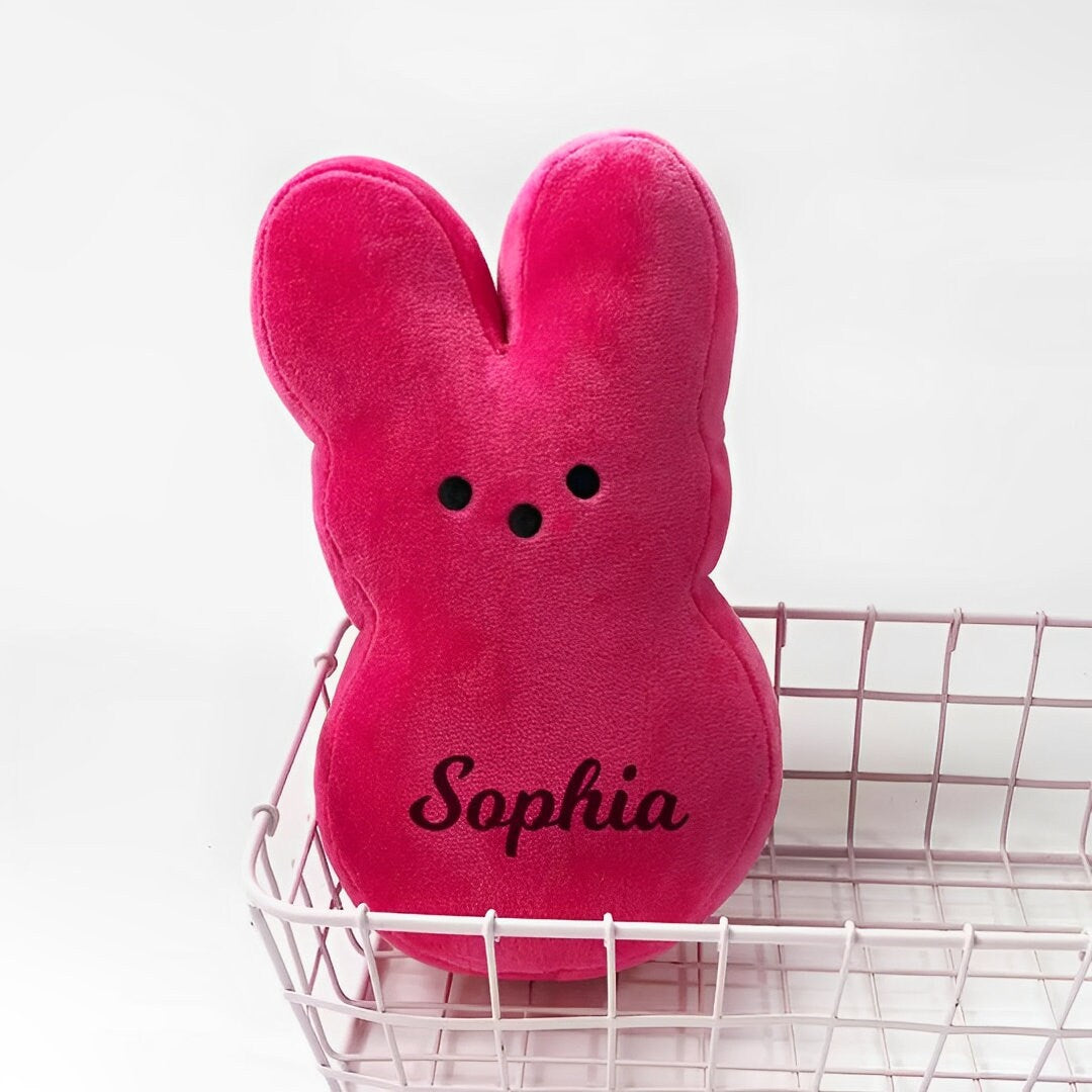 Personalized Name Easter Peep Plush Doll