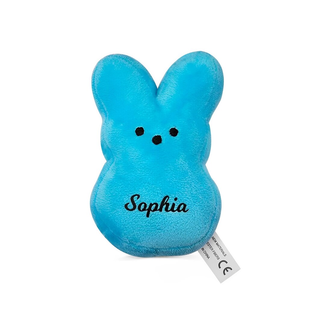 Personalized Name Easter Peep Plush Doll